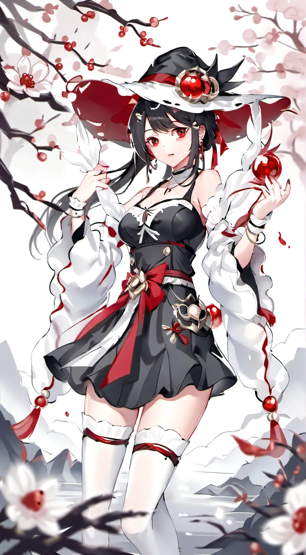 ai character:  REINA VAMPIRA background
