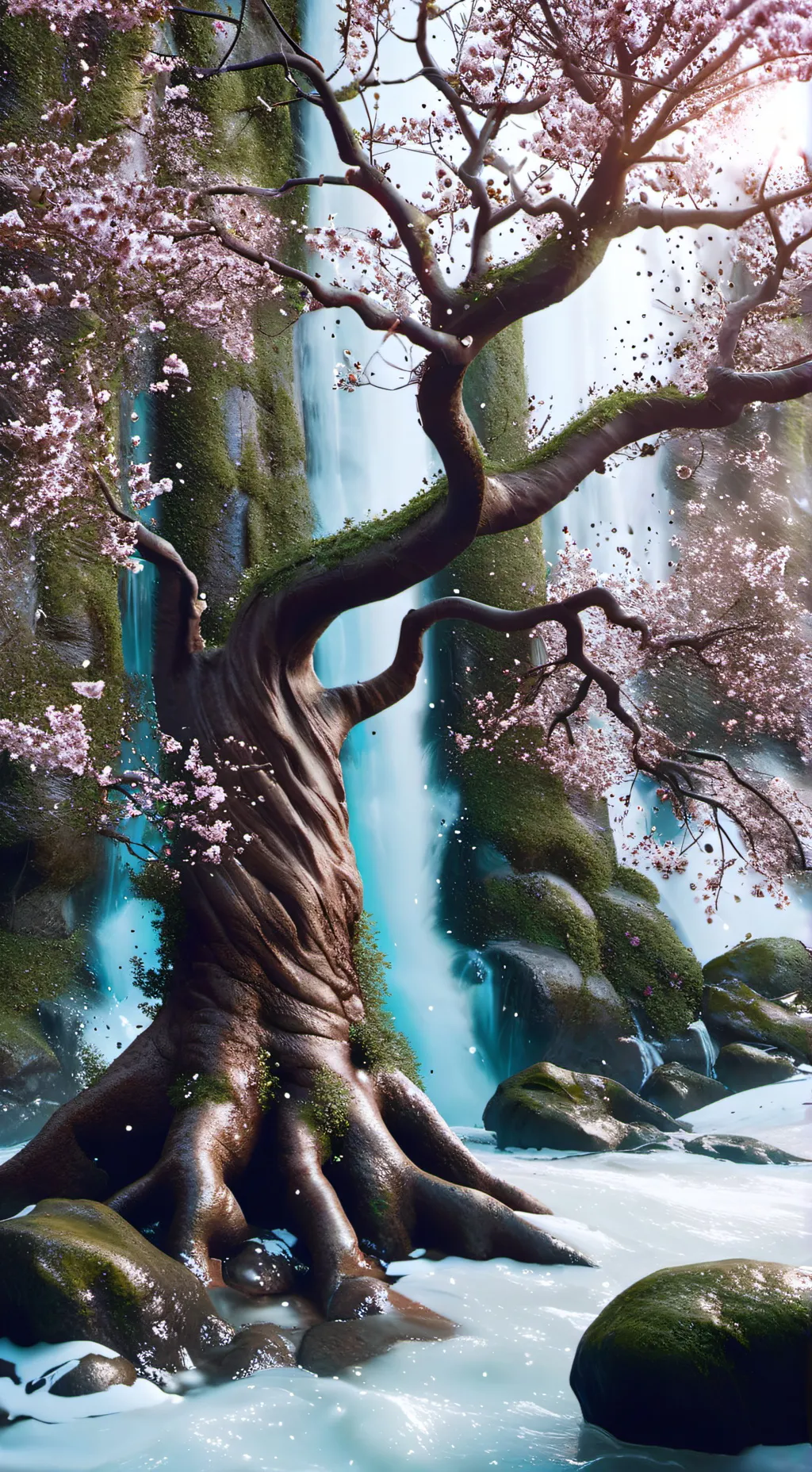 ai character: Secret garden kny background