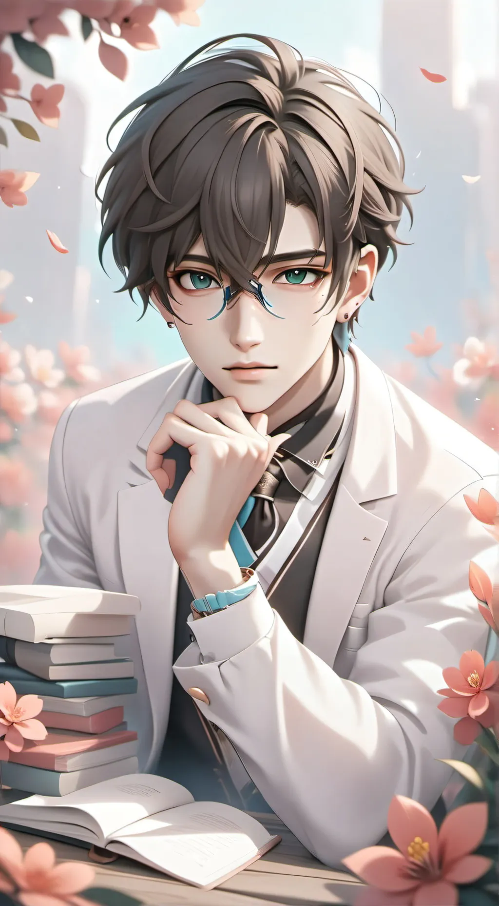 ai character: andy background