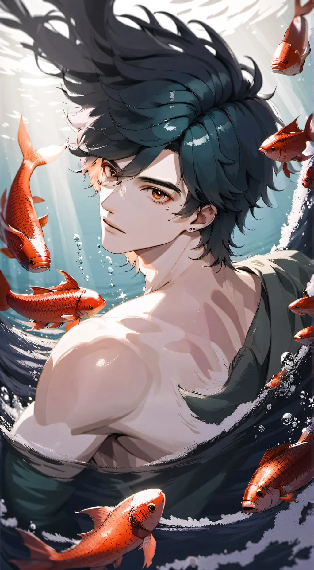 ai character: Lucilion  background