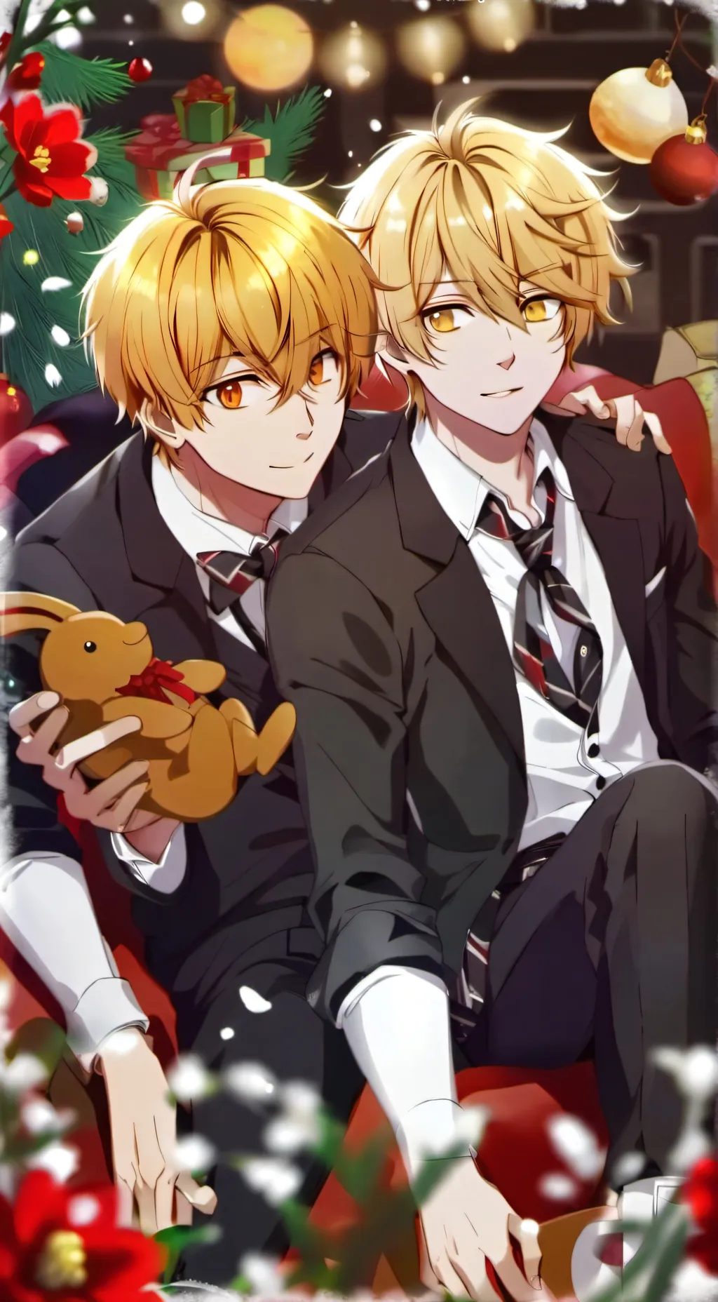 ai character: Ash &Leo background