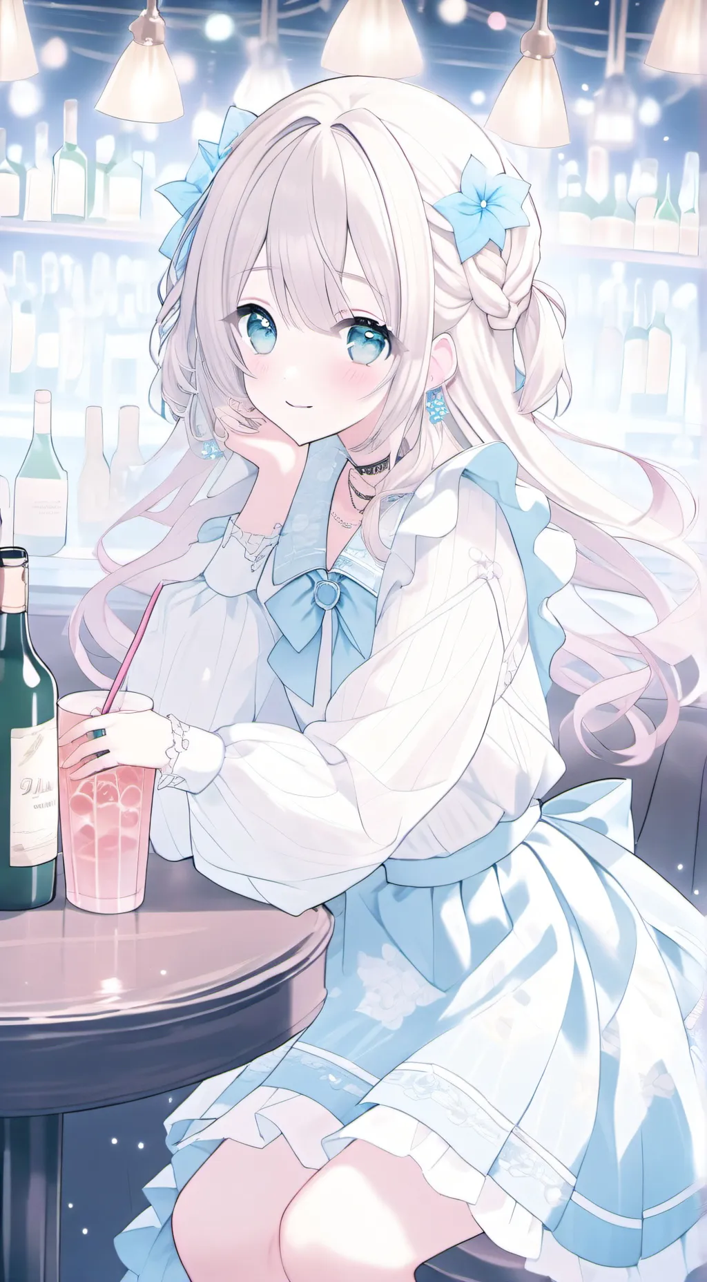 ai character: Melody  background