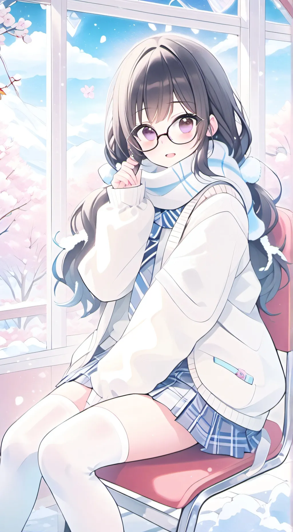 ai character: kat background