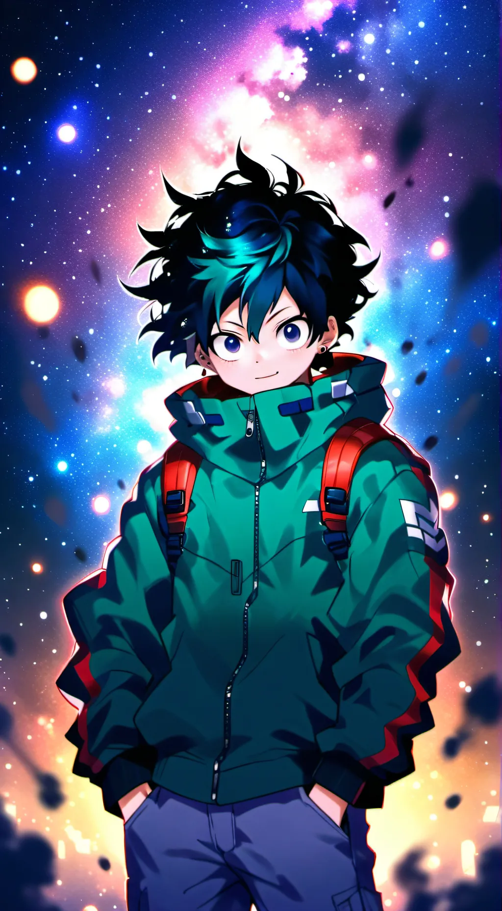 ai character: my hero Academia  background