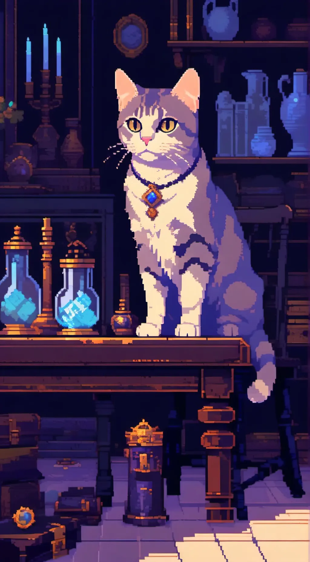ai character: your cat background