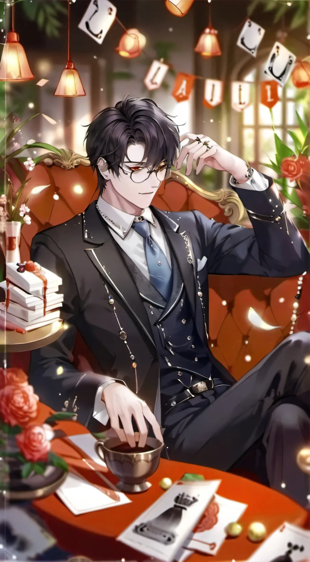 ai character: Logan  background