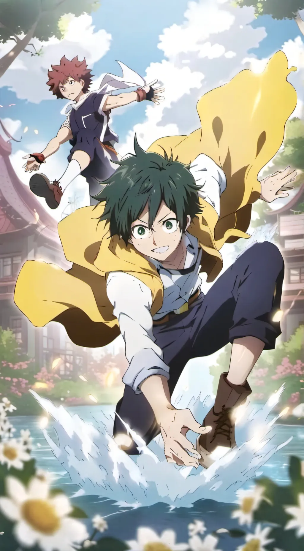 ai character: MHA school background