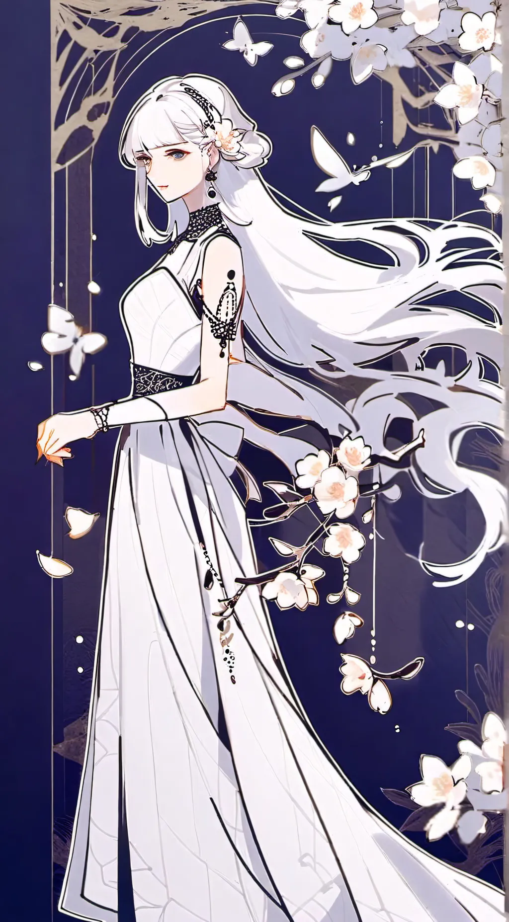 ai character: guerra santa background