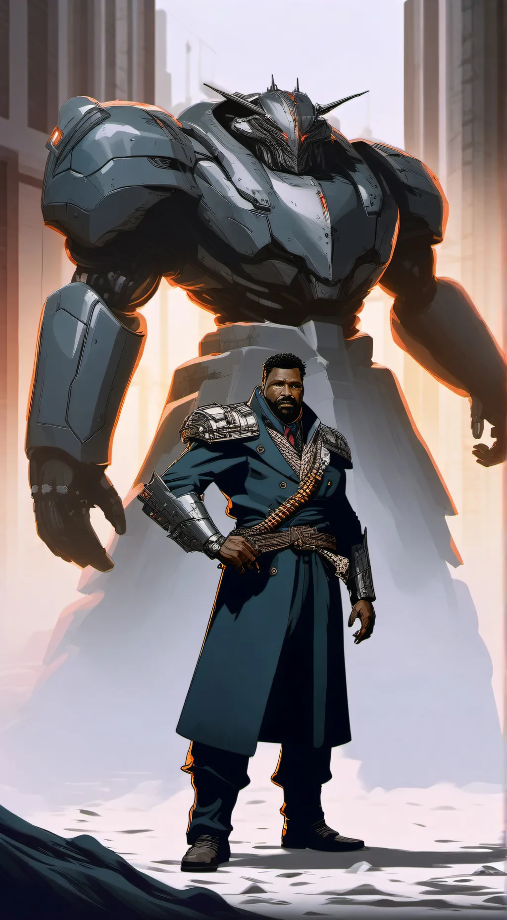 ai character: sergeant braillar background