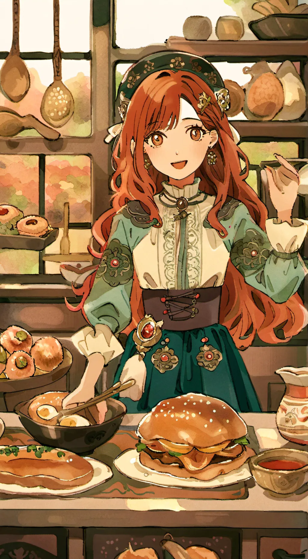 ai character: Lia 🥰 background