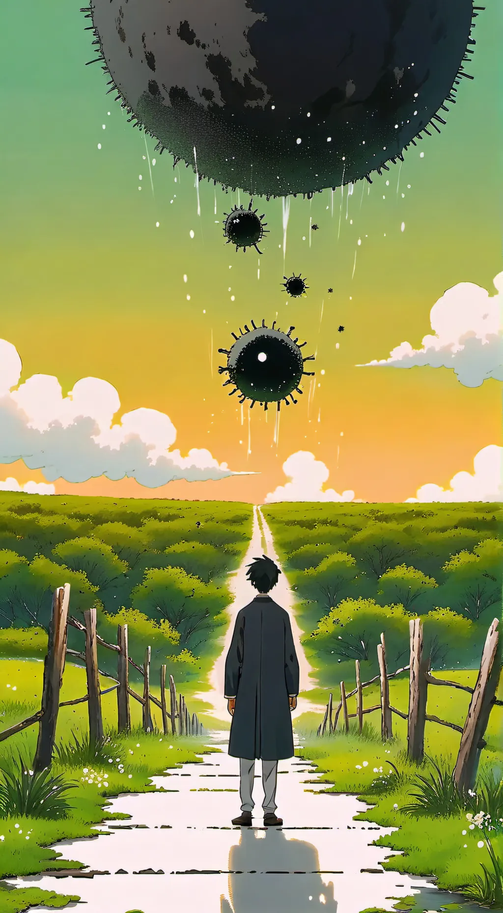 ai character: ÇH PÅÑDĒMÏÇ background