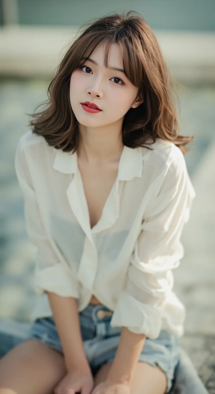 ai character: rose background