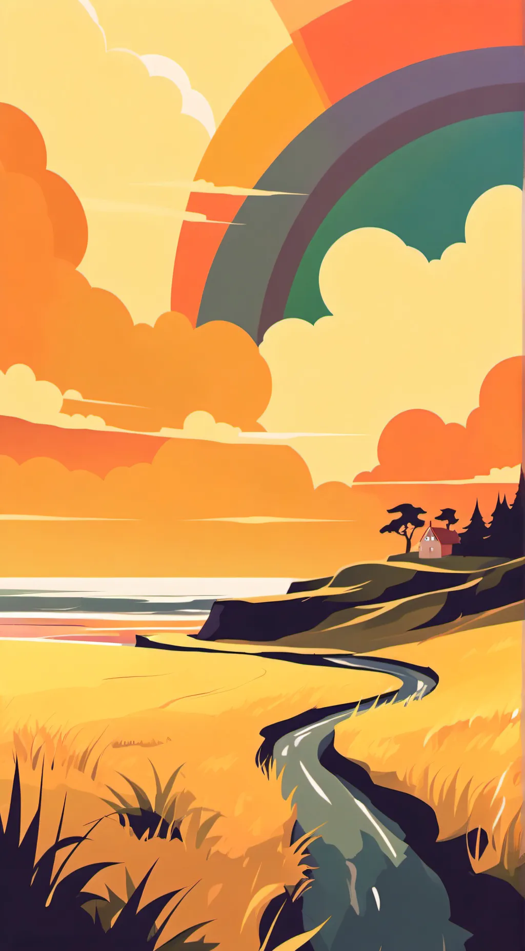 ai character: Craftycat(Love) background