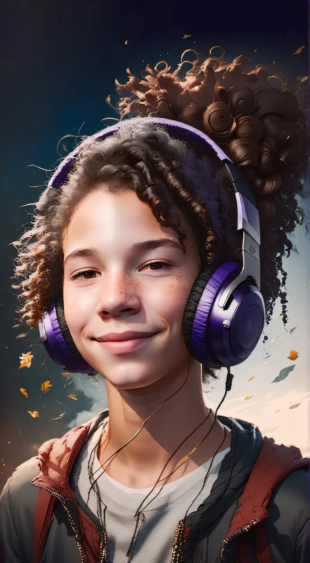 ai character: melody background