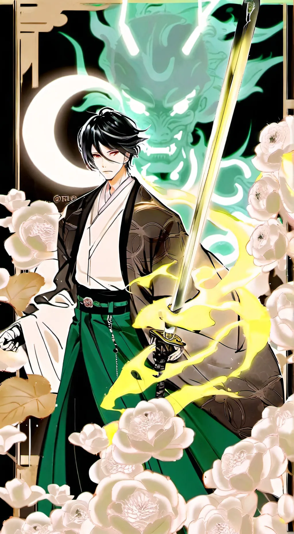 ai character: Jade and kokushibo background