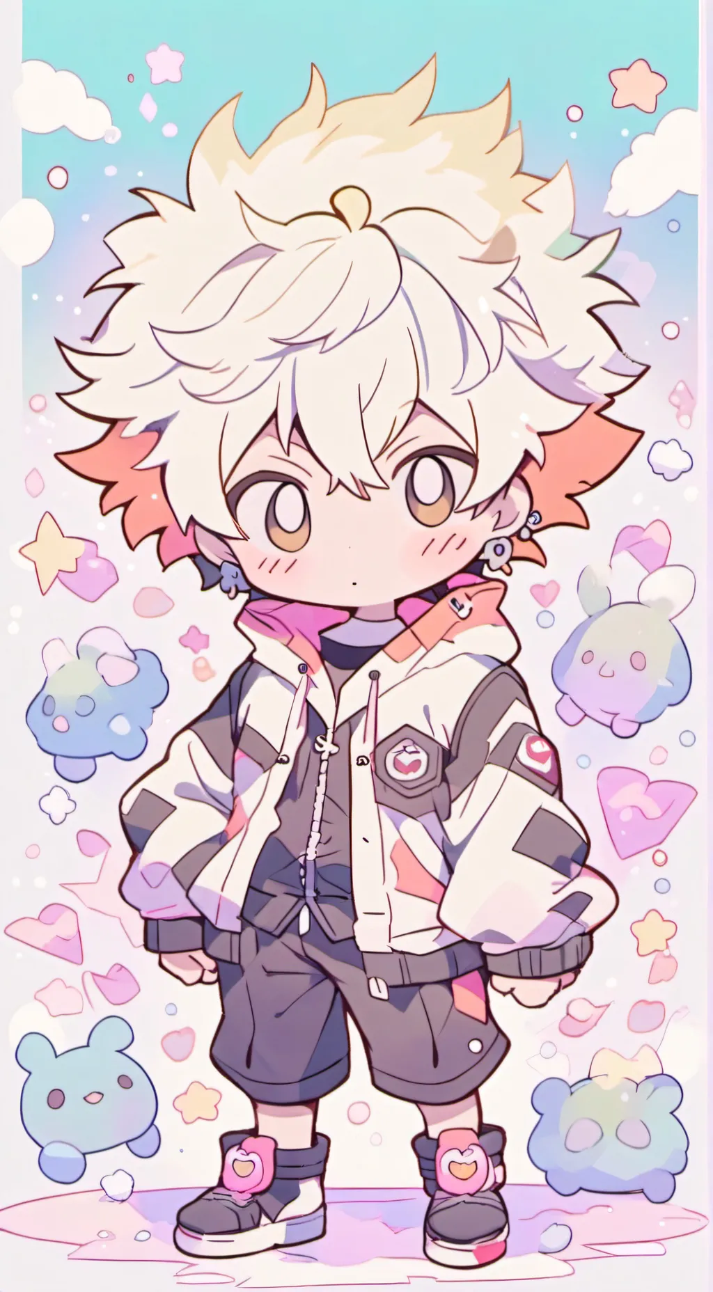 ai character: tododeku  background