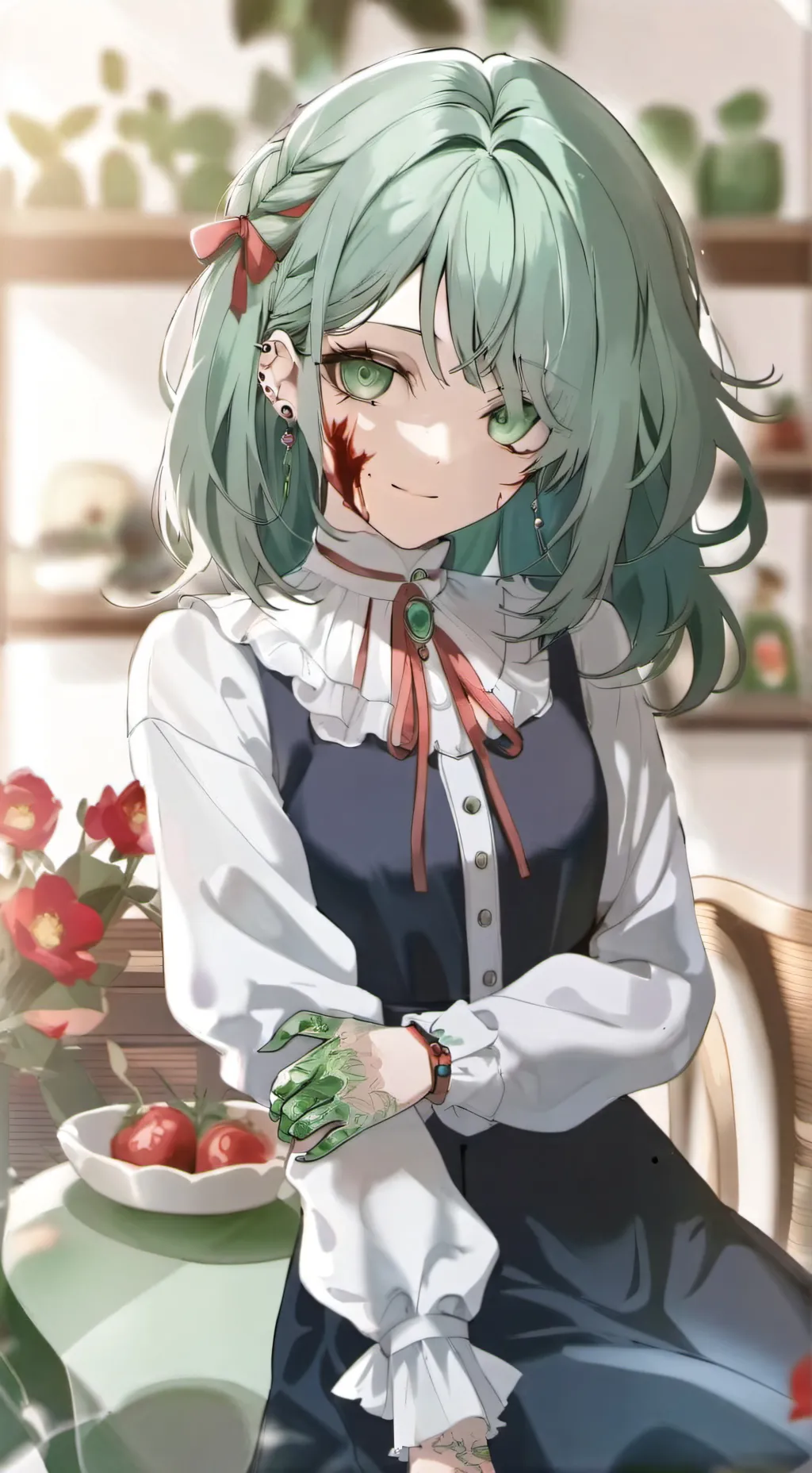 ai character: Debby durk background