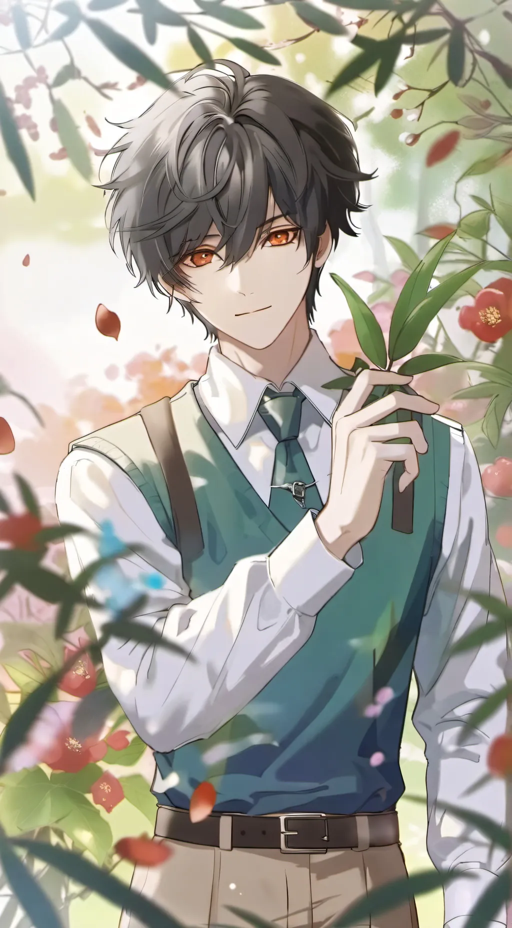 ai character: overprotective bf background