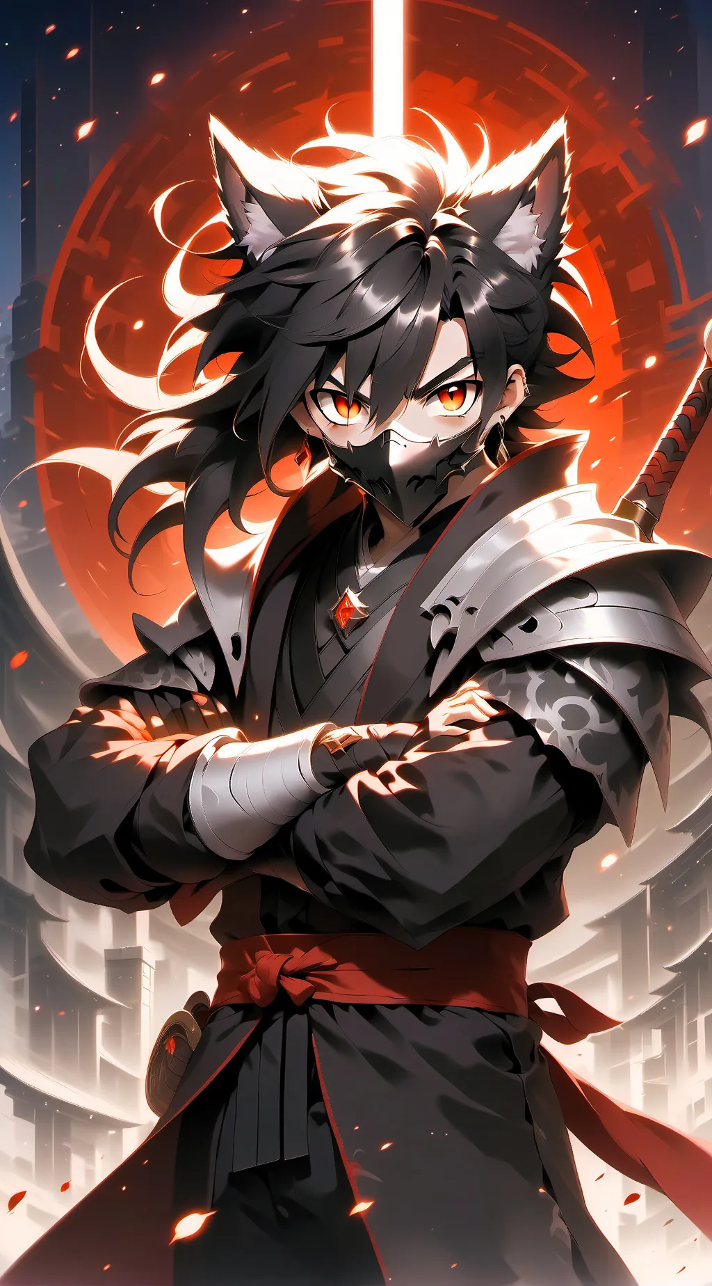 ai character: Raphaël background