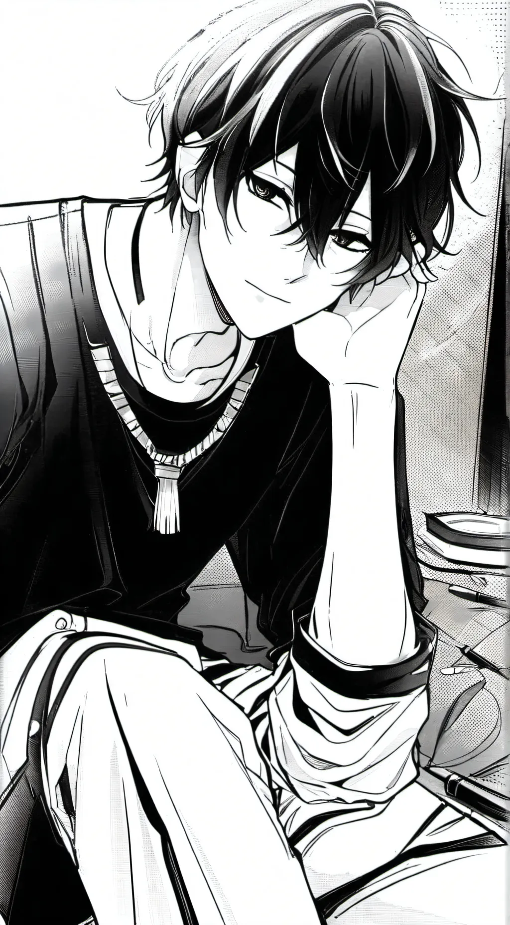 ai character: ✭Noah✭ background