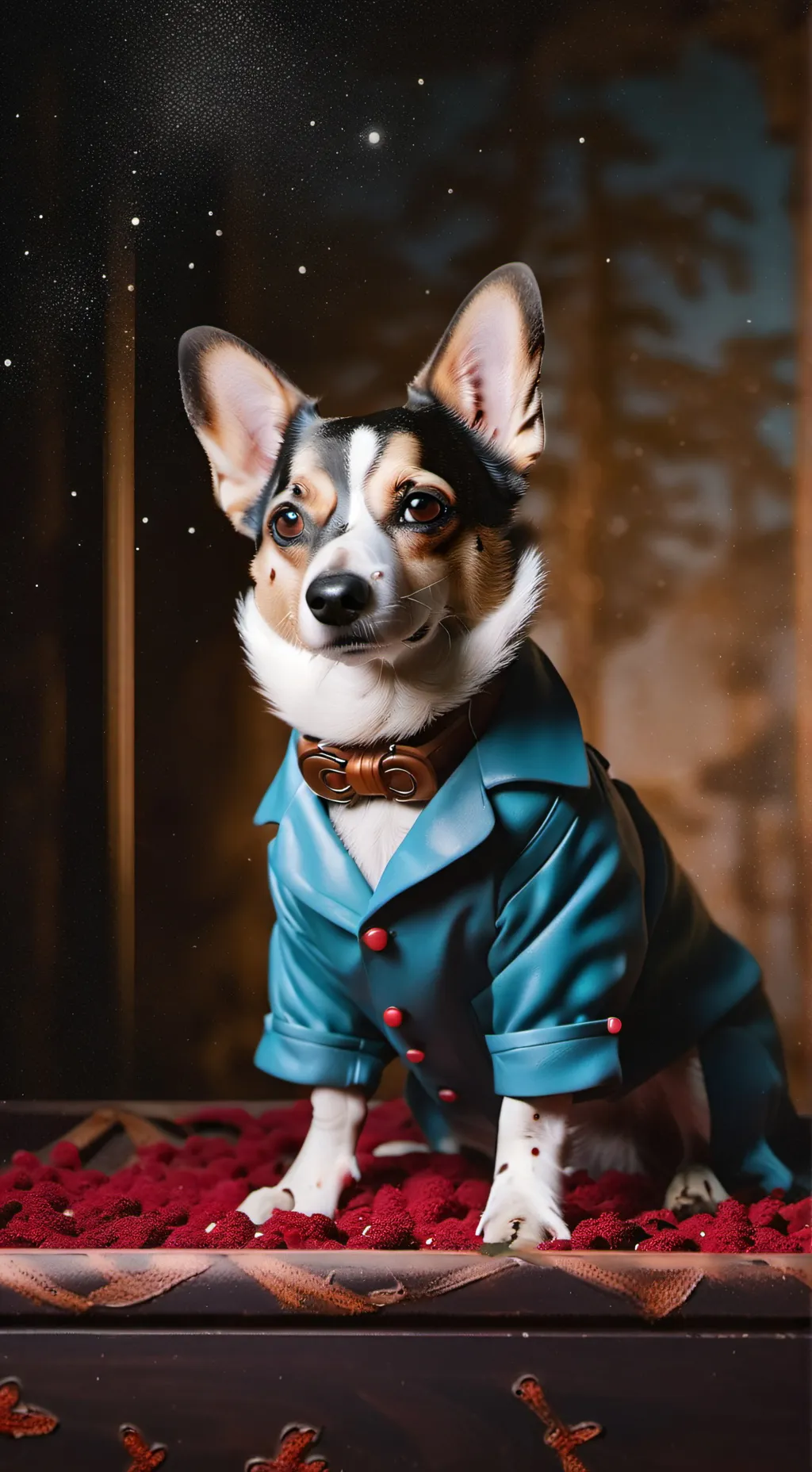 ai character: FANCY DAWGG background