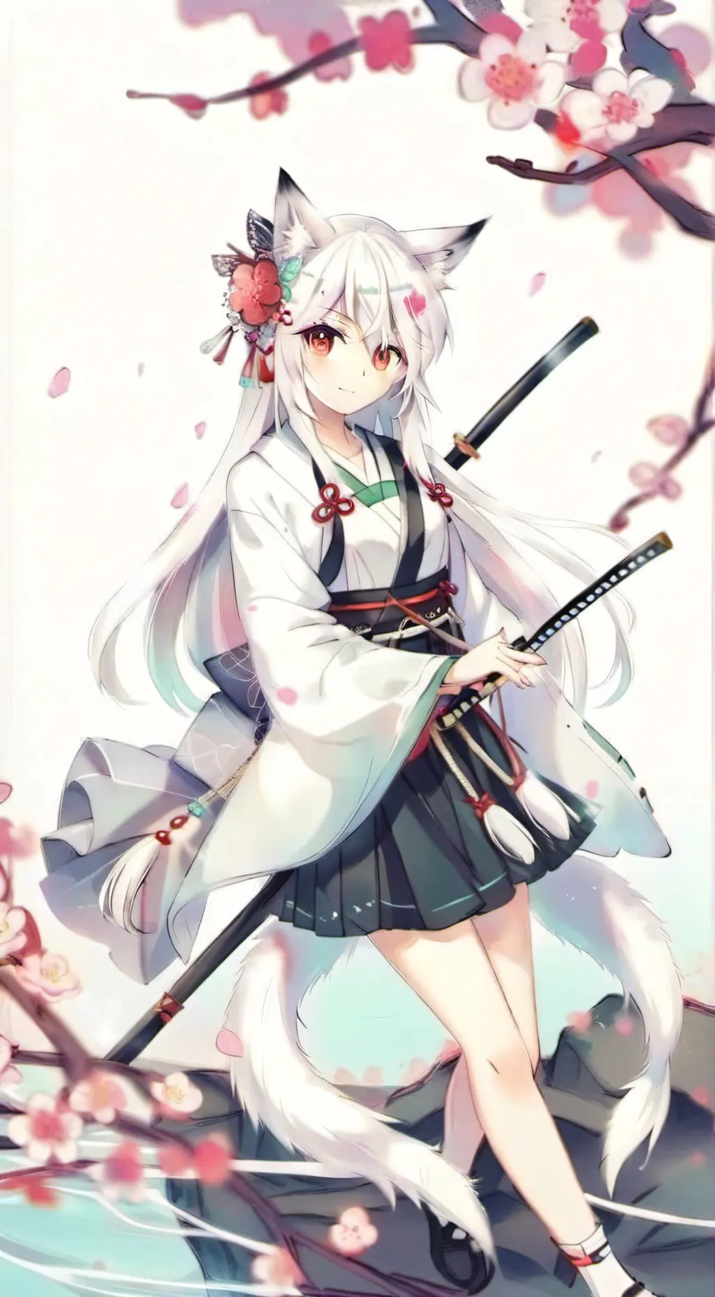 ai character: kiyomi background