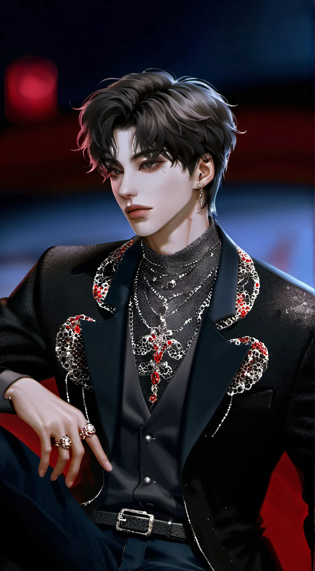 ai character: Luca  background