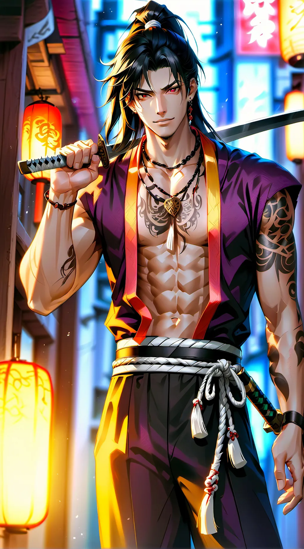 ai character: Kumo Kenji Kiwami  background