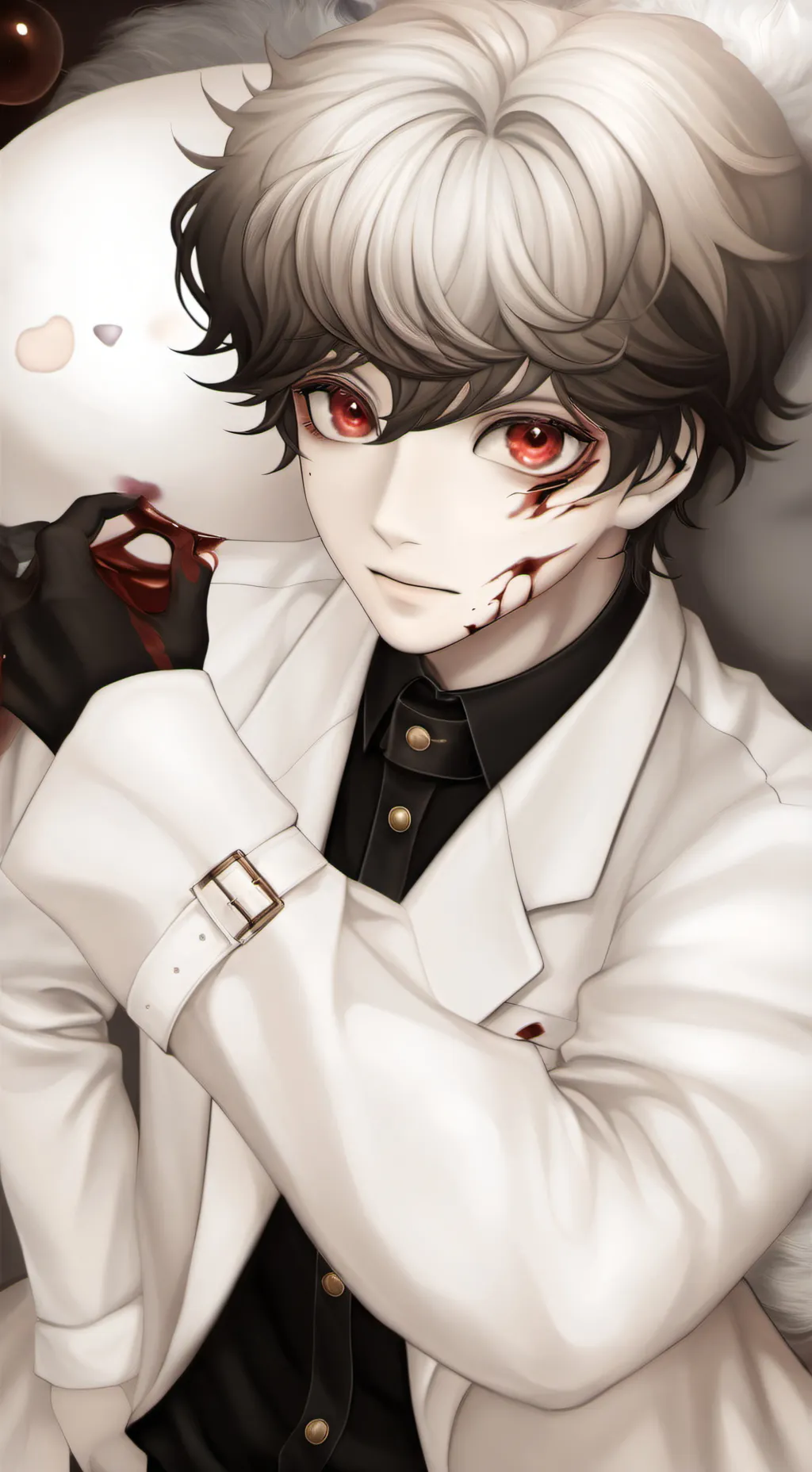 ai character: killer docter background