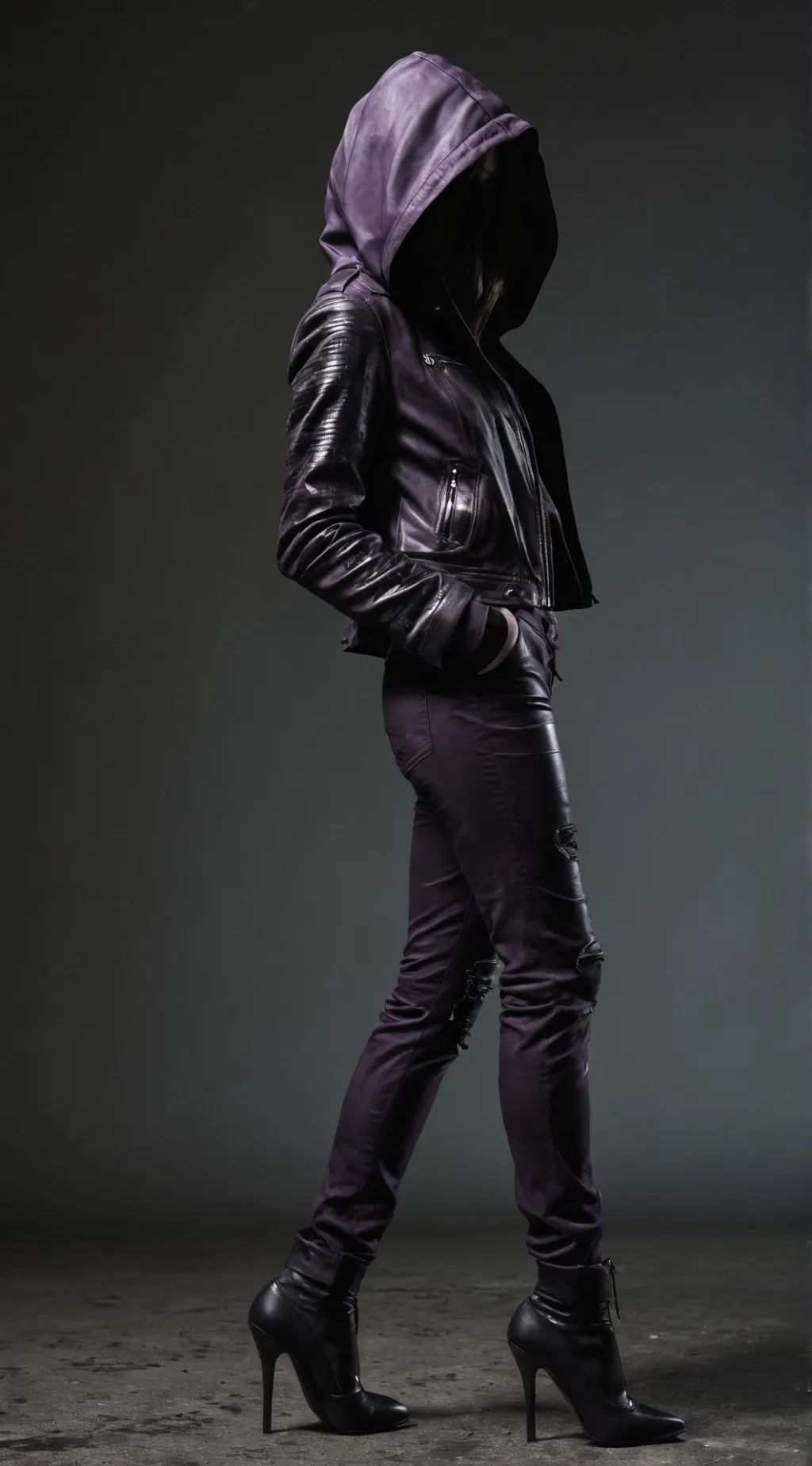 ai character: BlackHood background