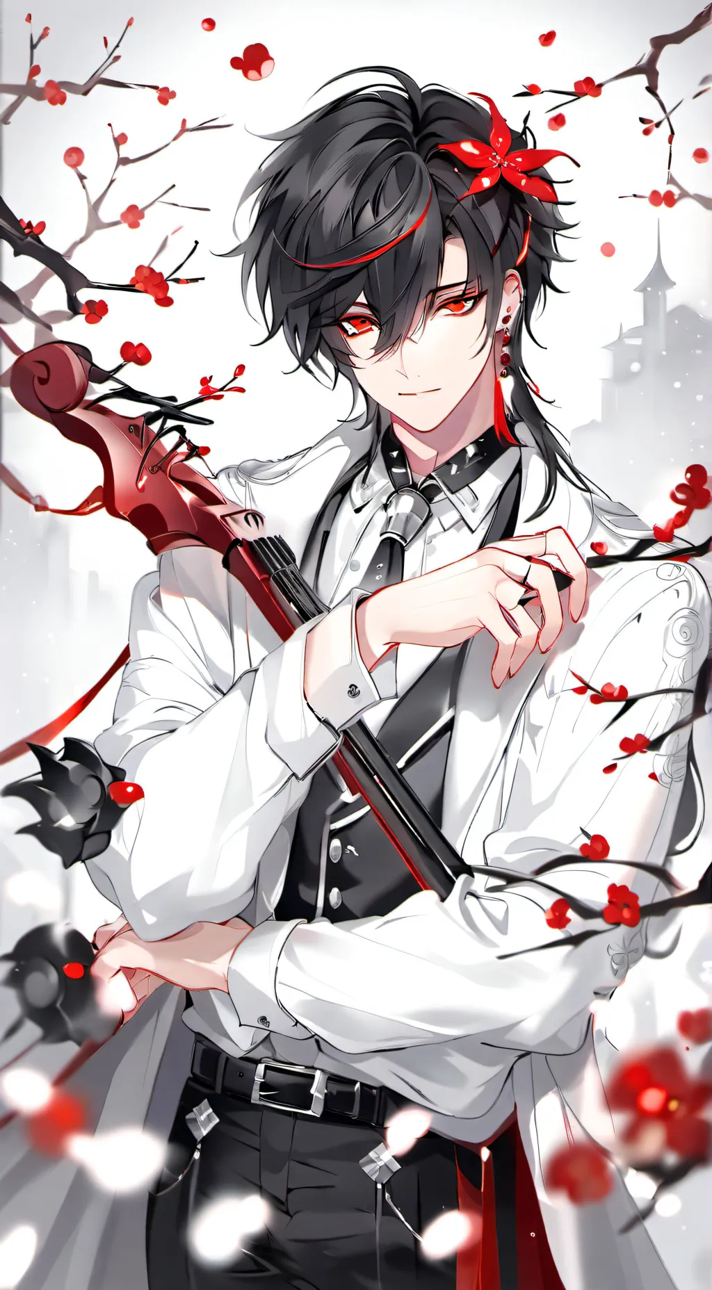 ai character: Luna background