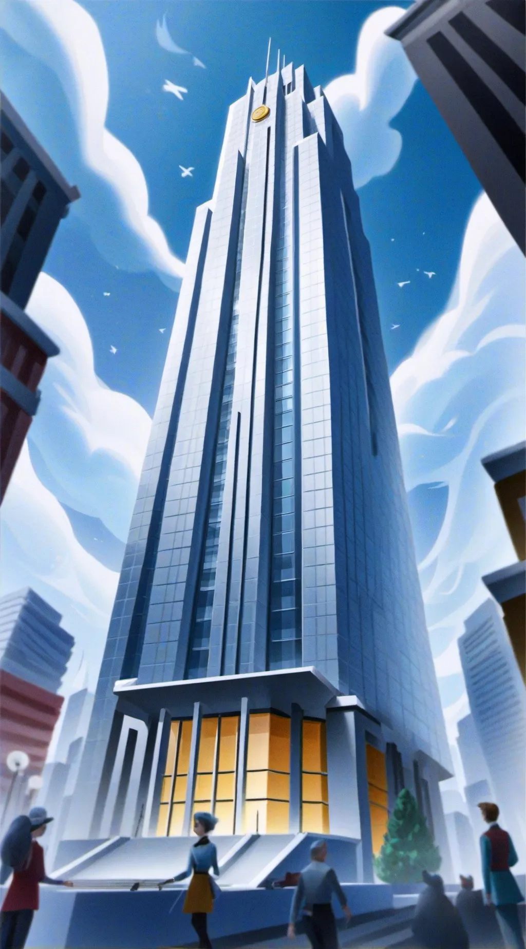 ai character: safety man background