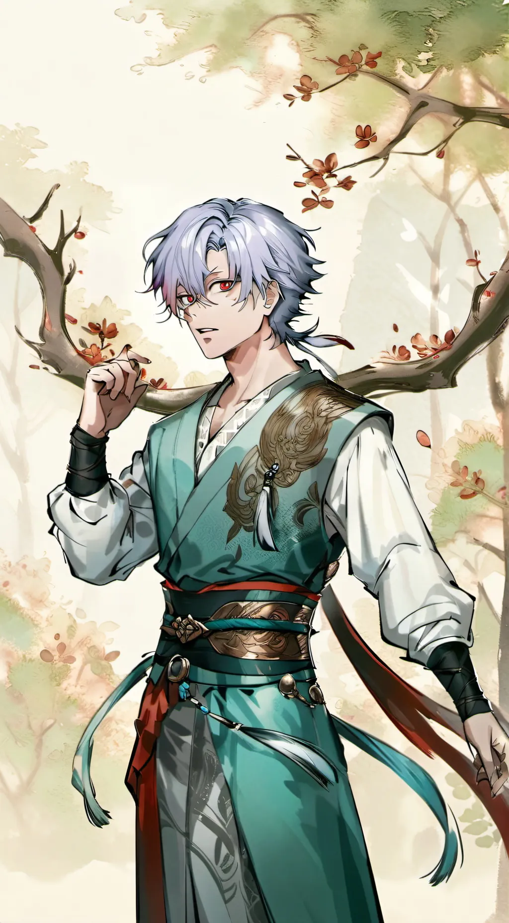 ai character: Sanemi x Y/N background