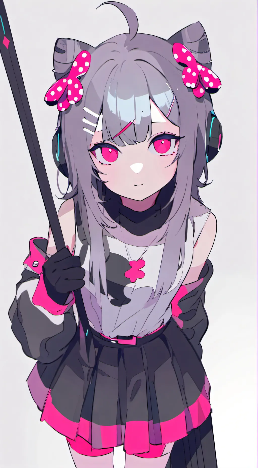 ai character: wow guitarra  background