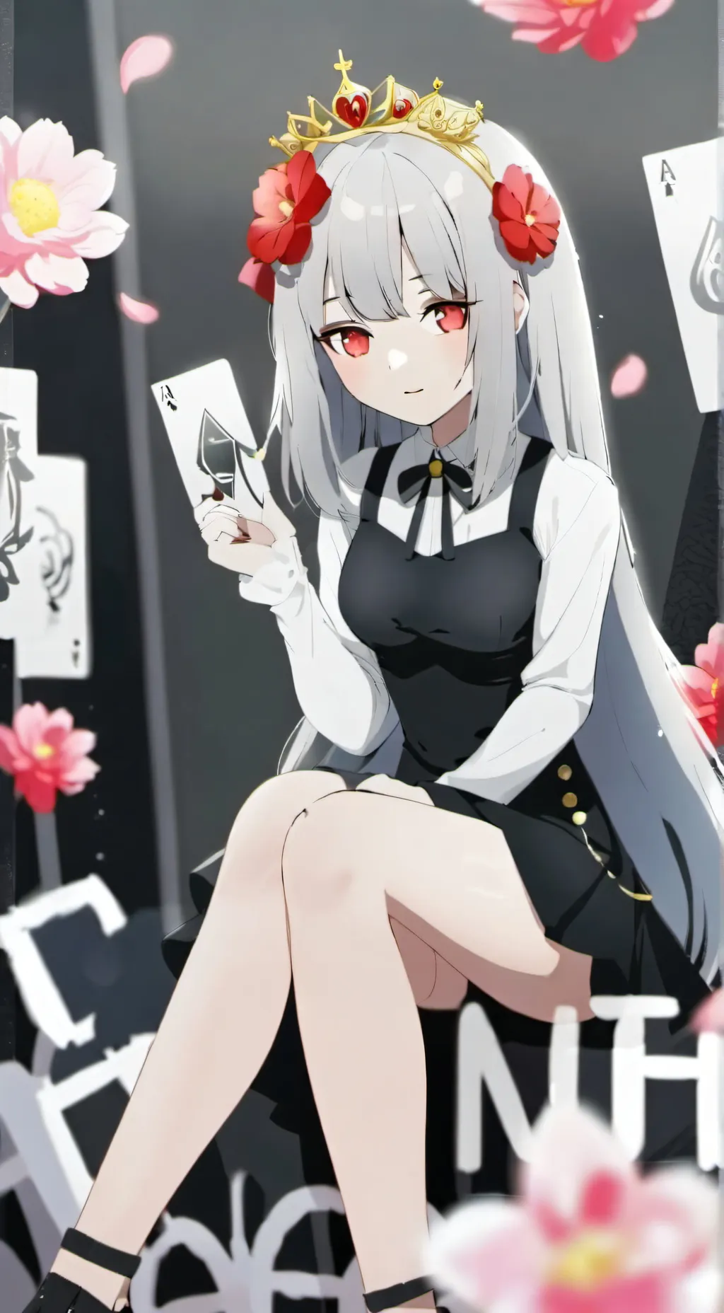 ai character: pick me girl background