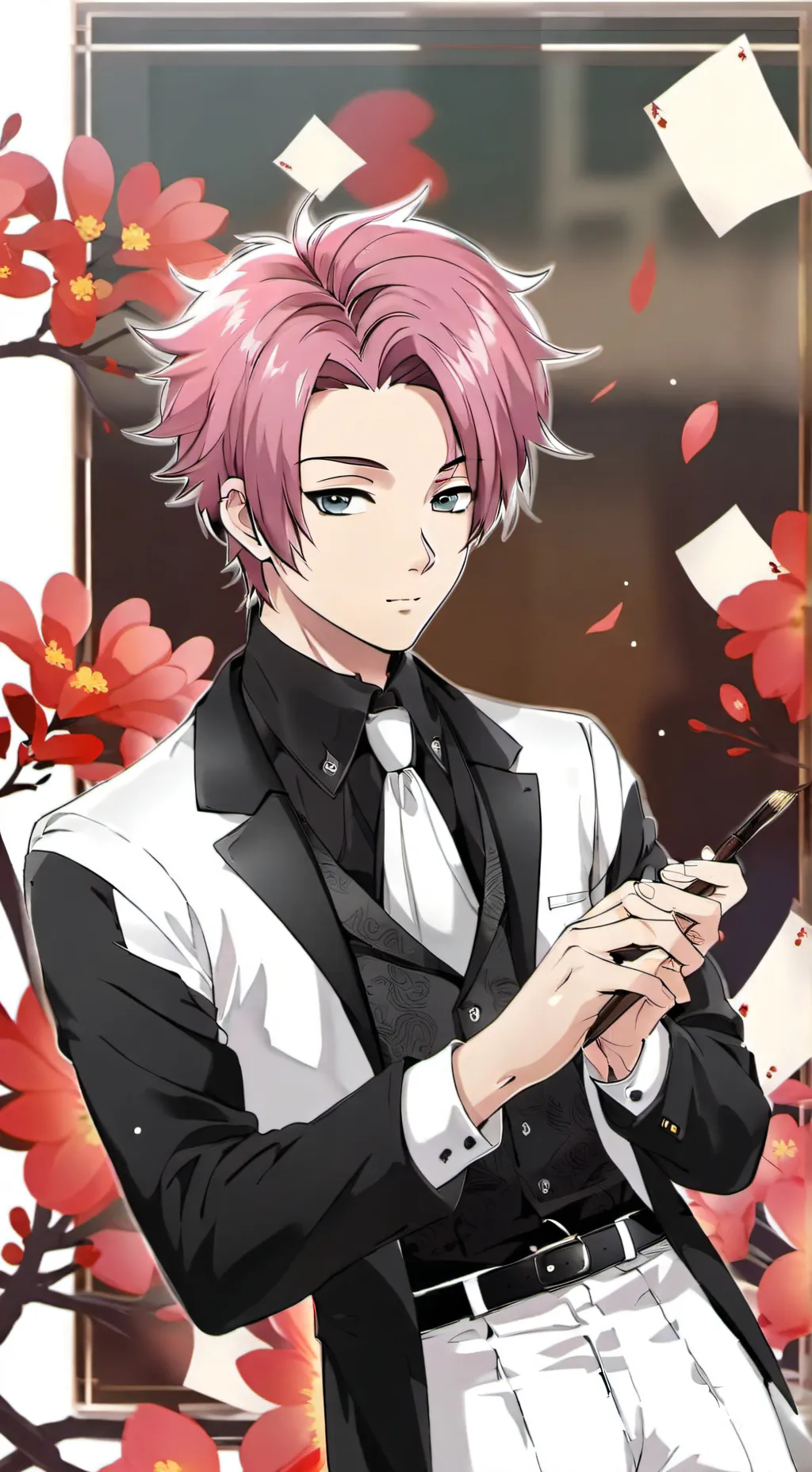 ai character: Sae itoshi☁ background