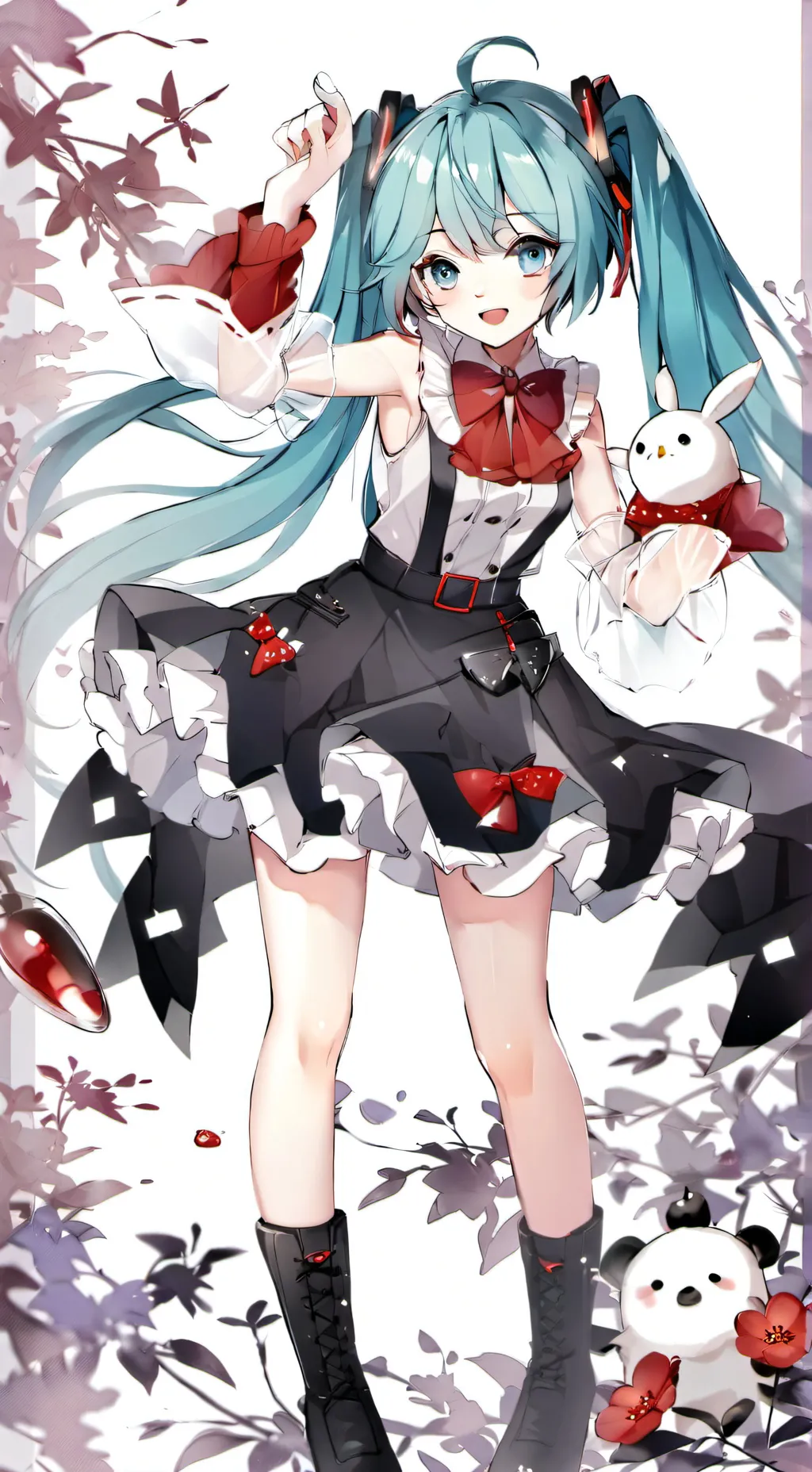 ai character: Triple Baka Trio background