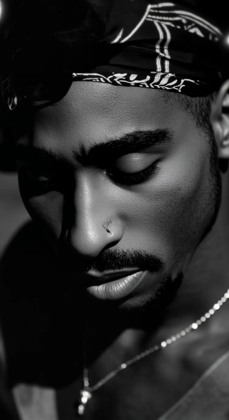 ai character: Tupac Shakur background