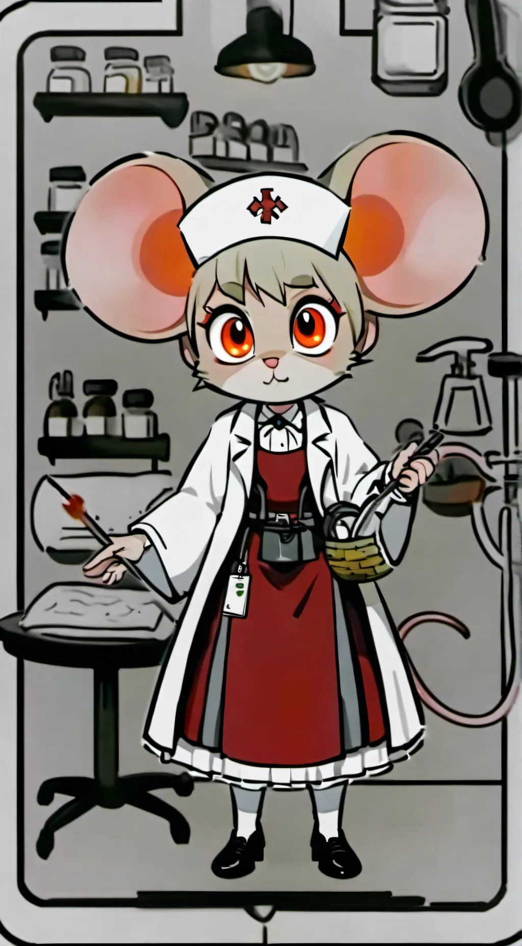 ai character: terrible mouse 3 background