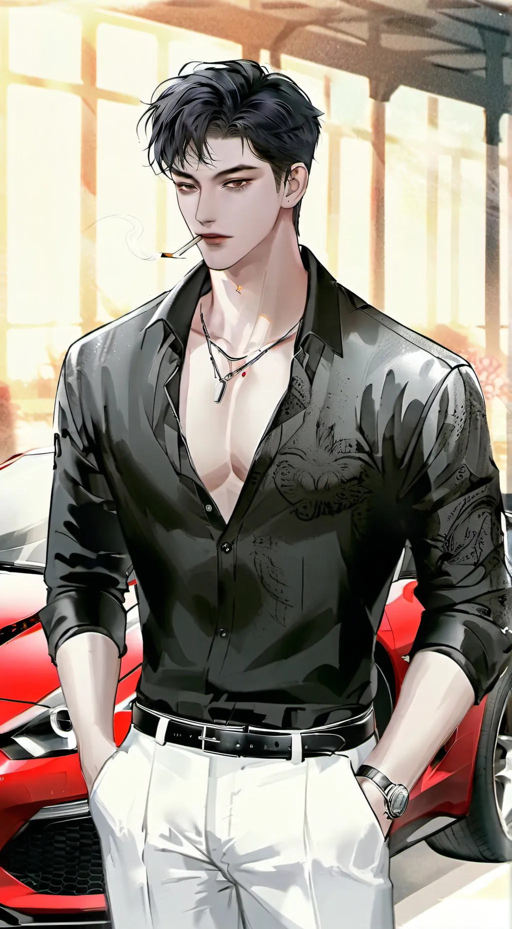 ai character: Caspian background