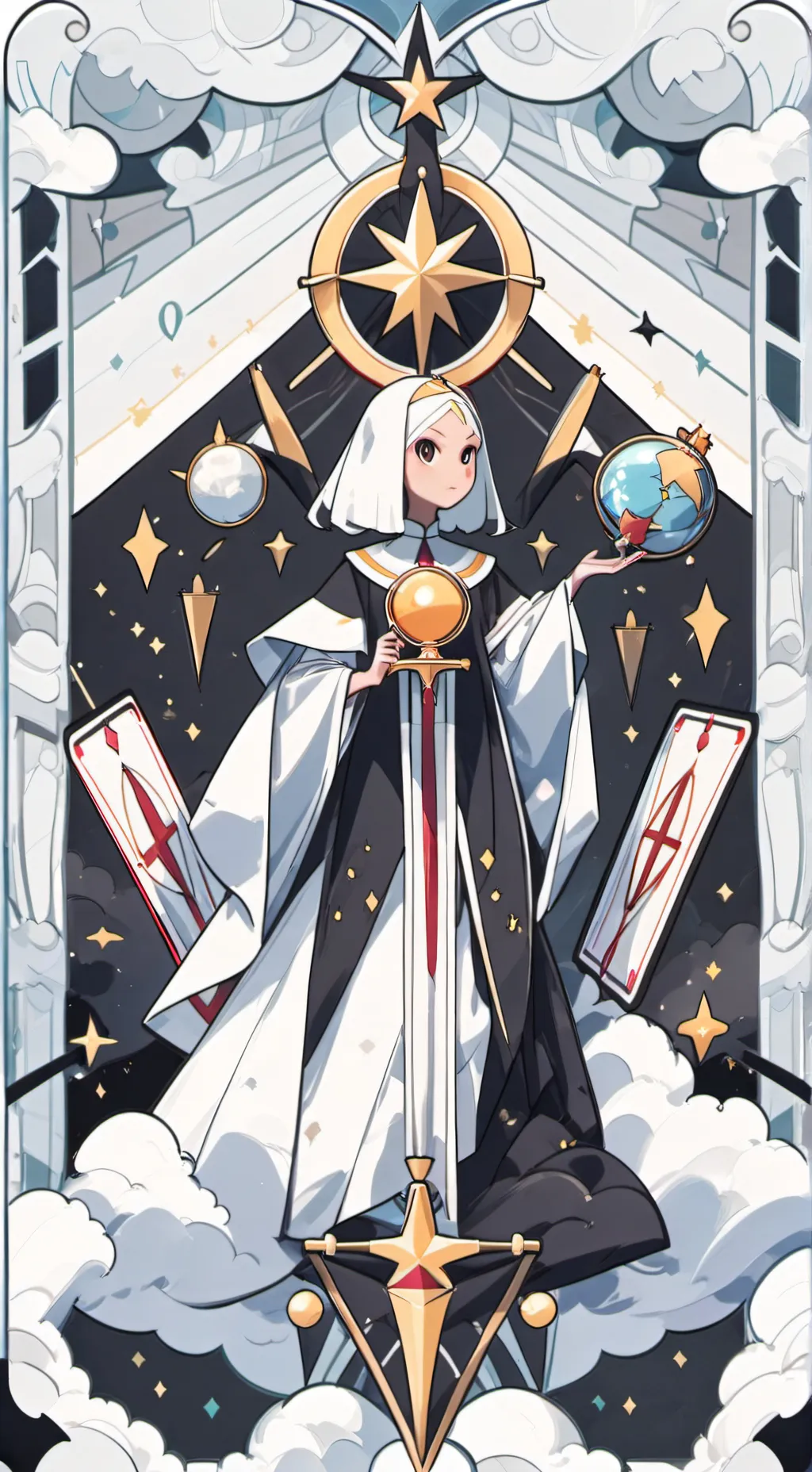 ai character: MHA X JJK X KNY background