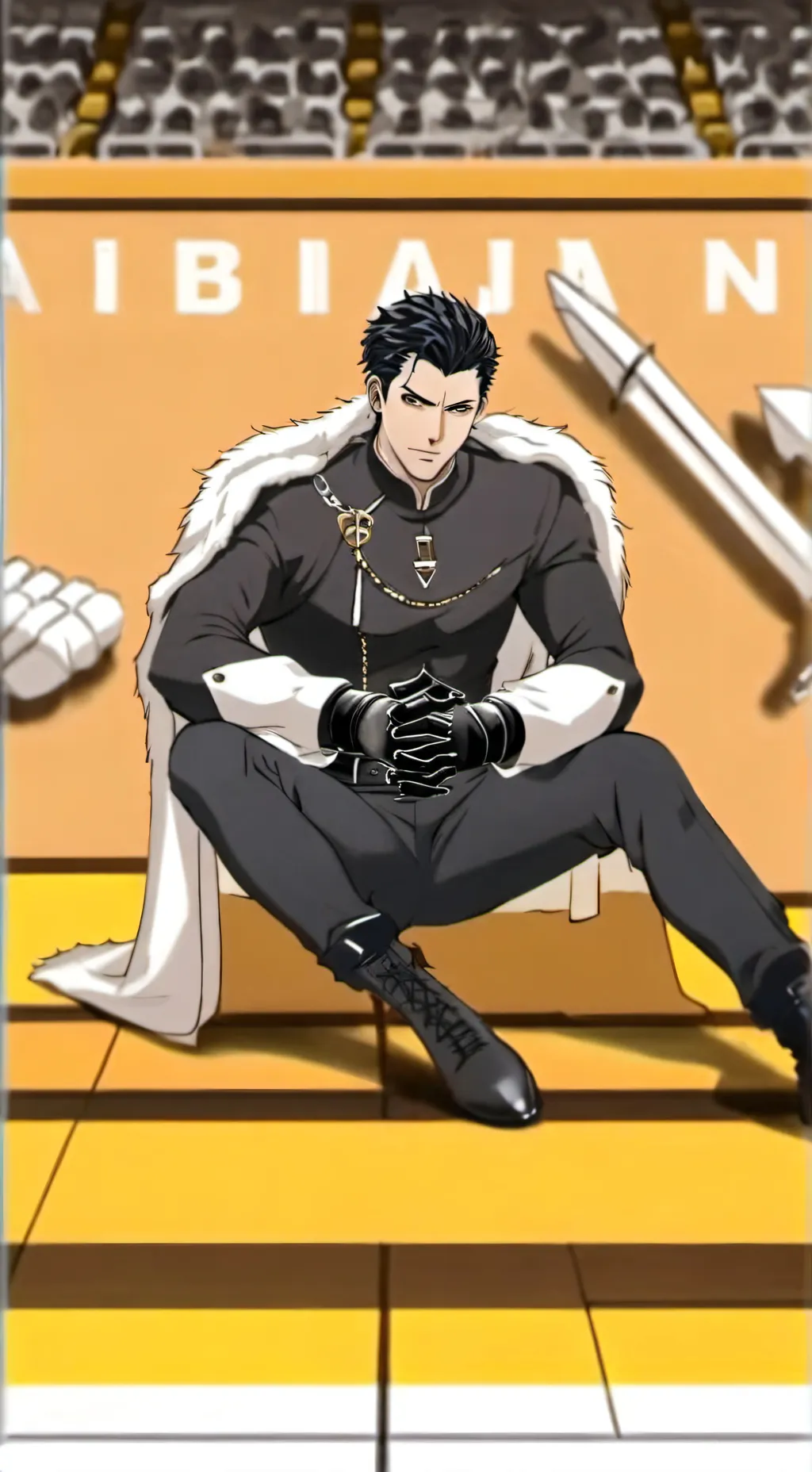 ai character: Hawks love dabi background