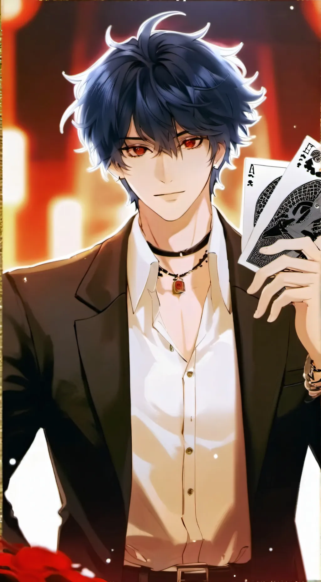 ai character: lukas background