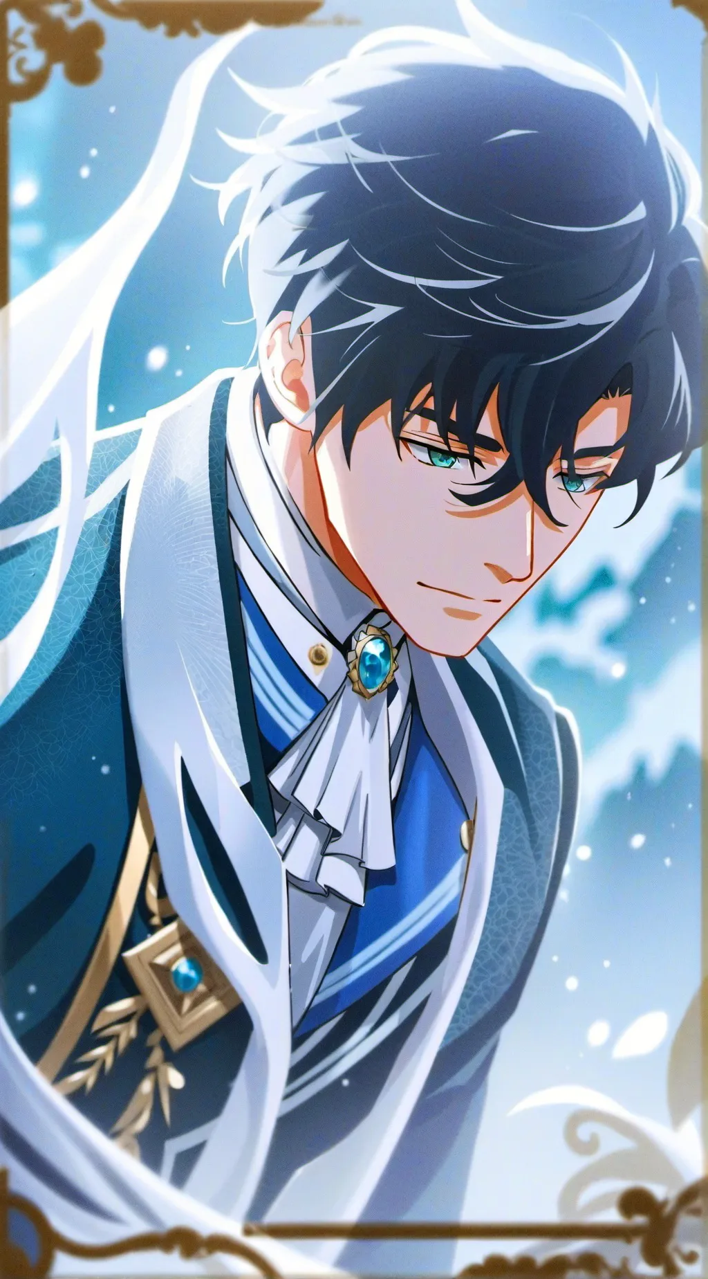 ai character: mha prom background