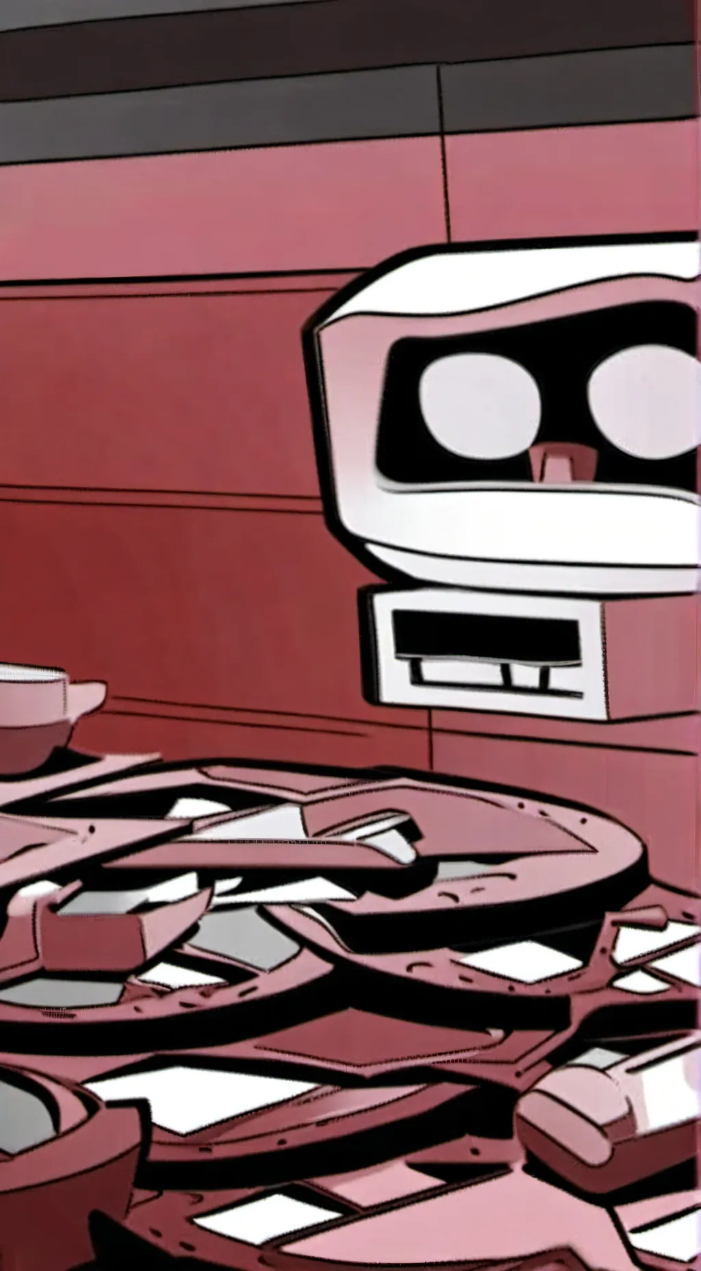 ai character: meeple x larry background