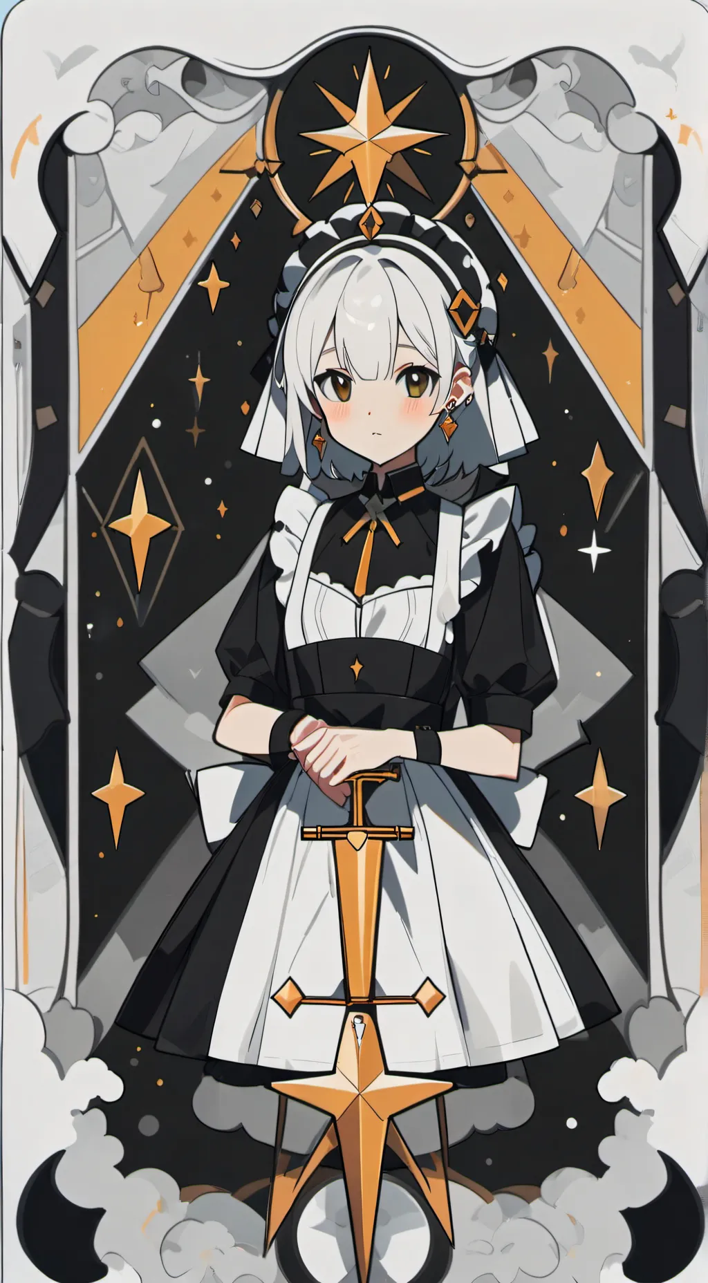 ai character: Maid background