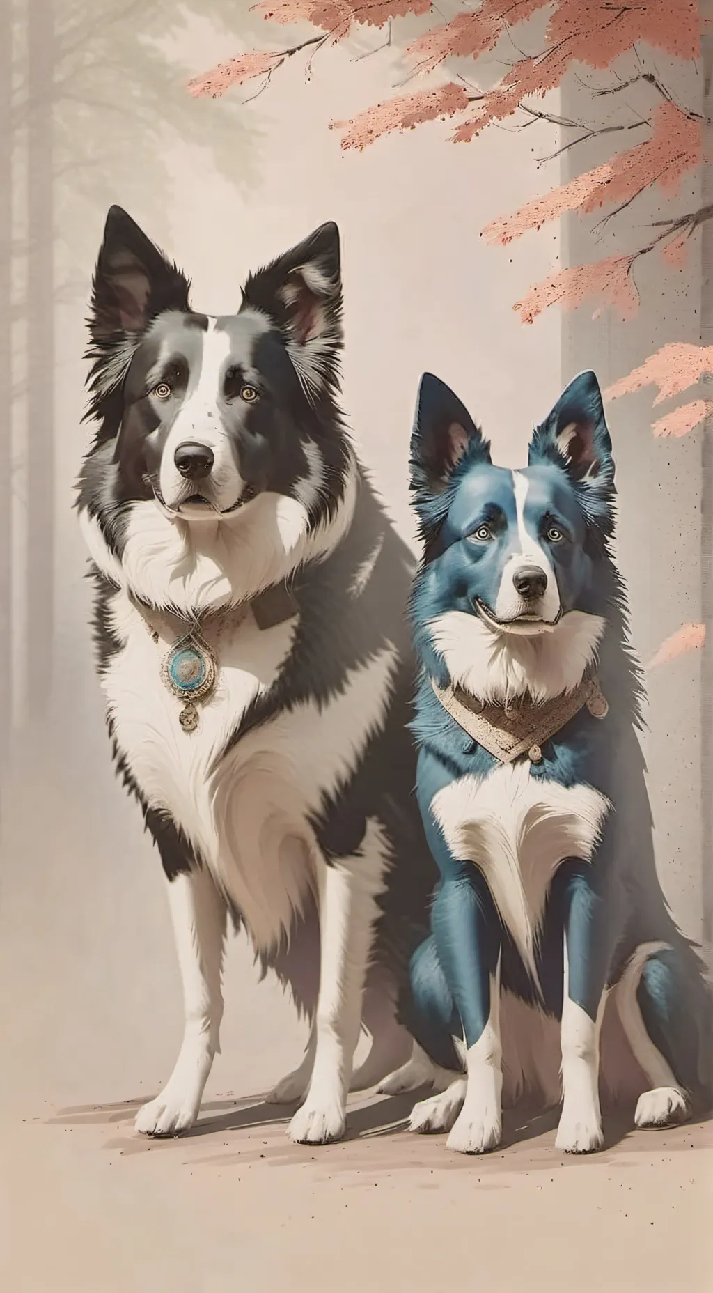 ai character: Bluey x Mackenzie! background