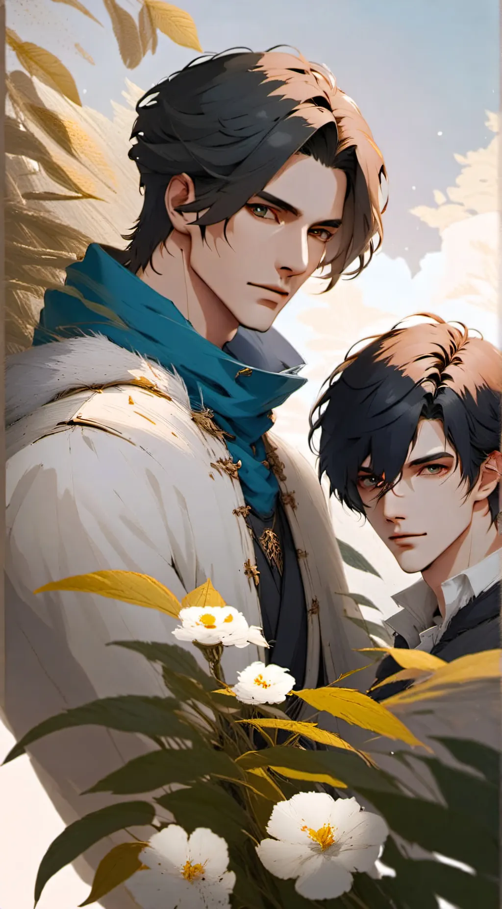 ai character: Les frères 💞 background