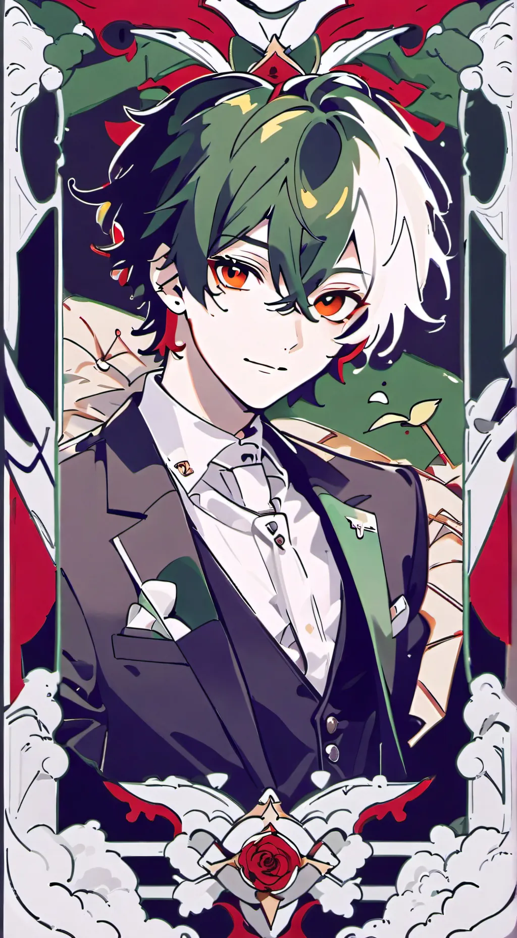 ai character: ❤️mikael❤️ background