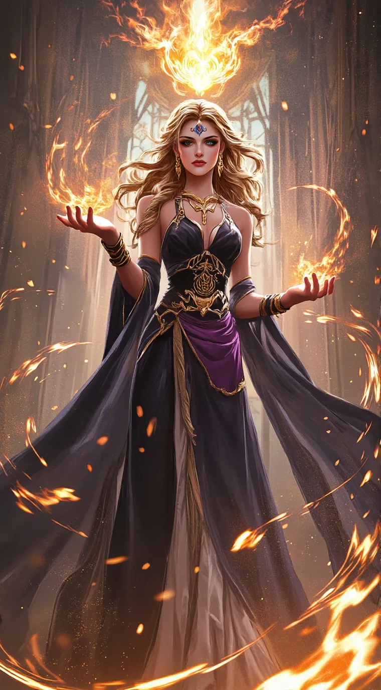 ai character: Seraphina background